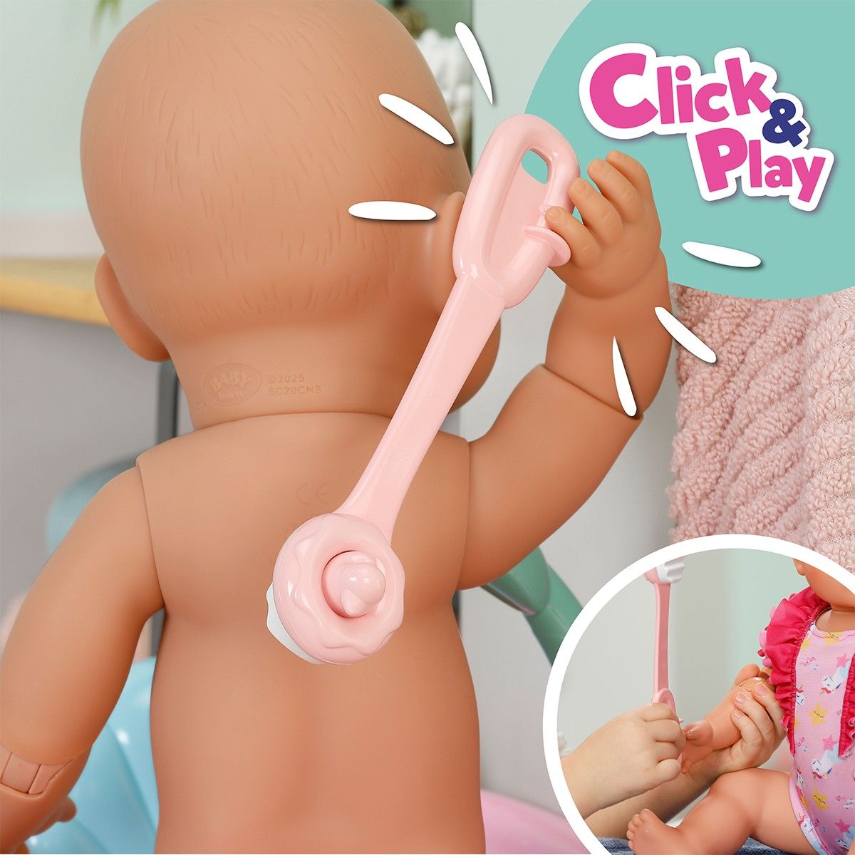 Автоматическая ванночка для куклы Baby Born – Сказочное купание  фото 9