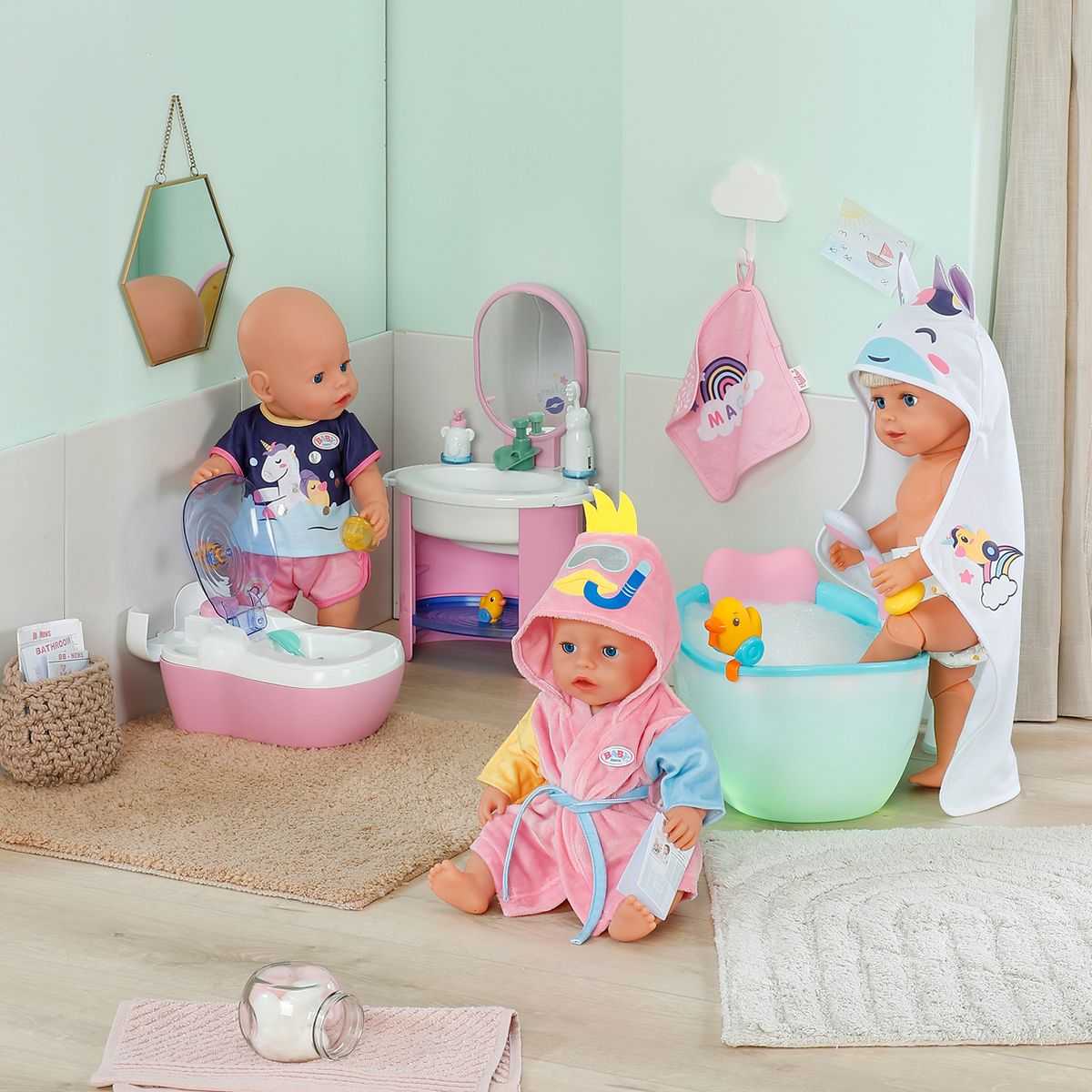 Игровой набор Baby Born – Утренний уход  фото 9