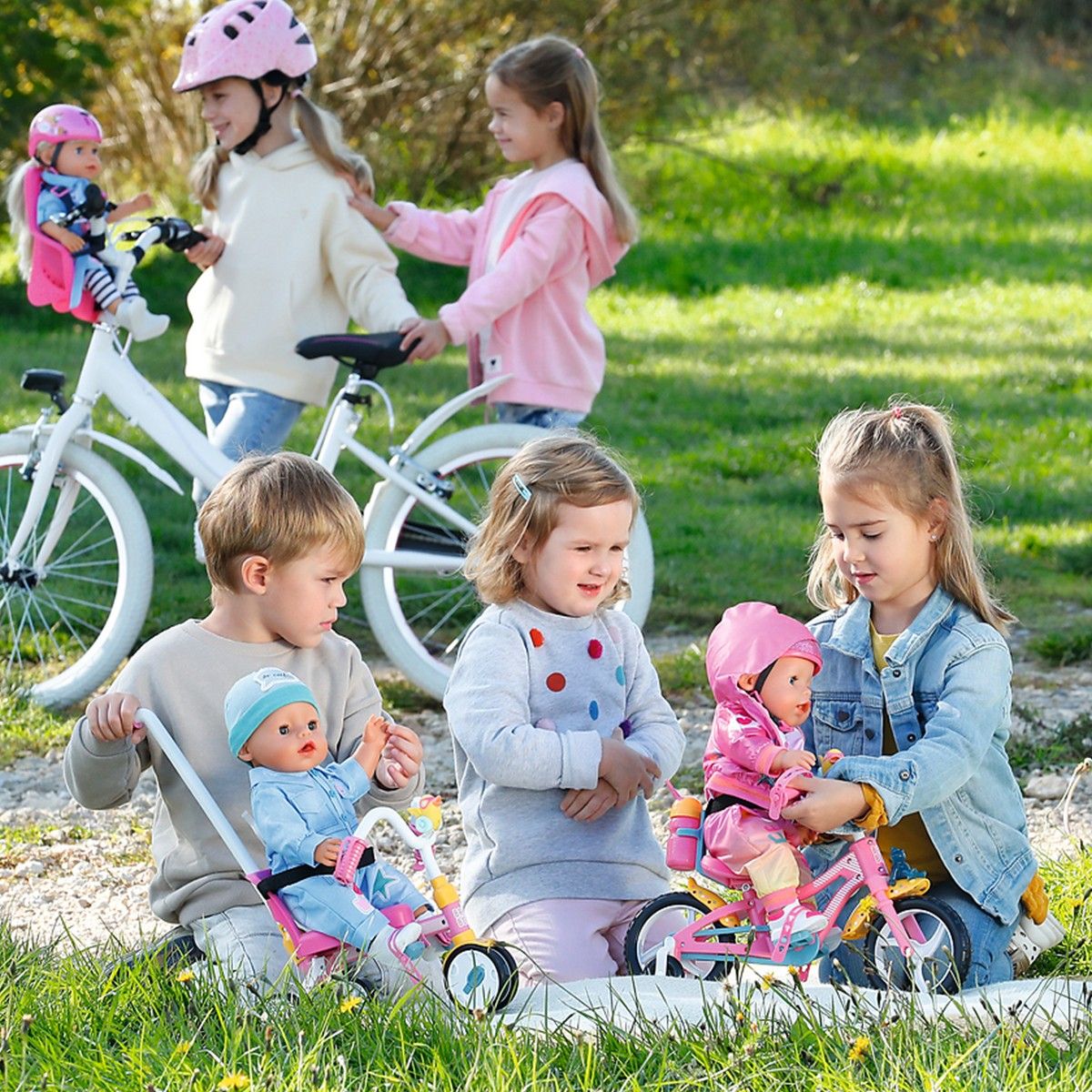 Триколісний велосипед для ляльки Baby Born – Пригоди з Бертою  фото 9