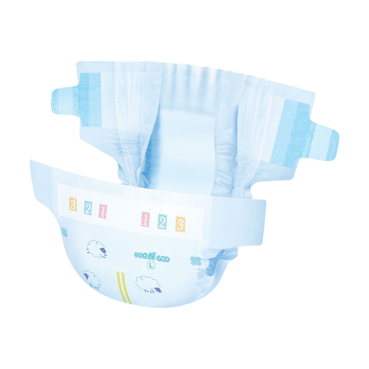 Підгузки Goo. N Plus для дітей (розмір 5(XL), 12-20 кг, 38 шт. )  фото 9