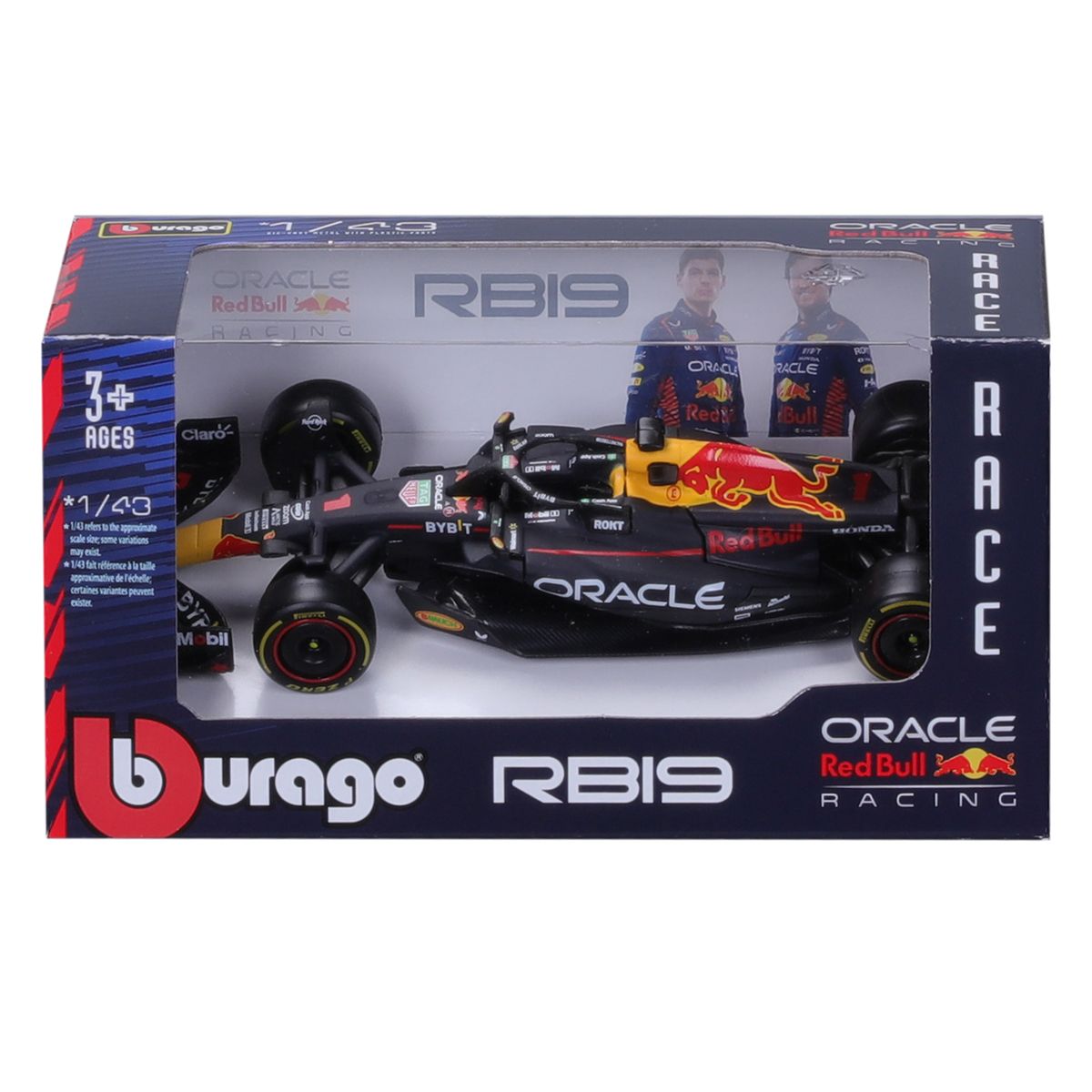 Автомодель - Red Bull Racing RB19 (2023) (1:43)  фото 9