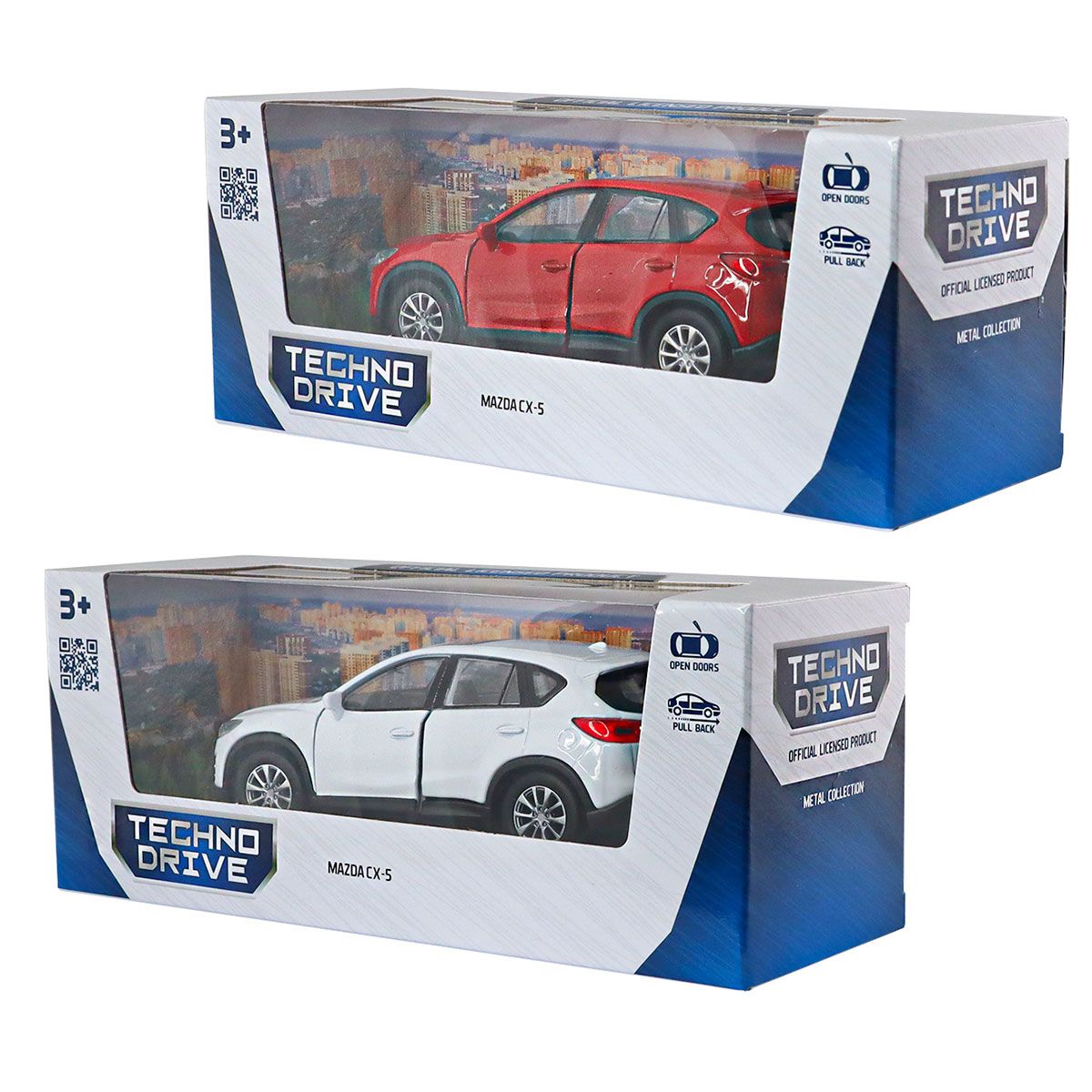 Автомодель - Mazda CX-5 (красный, белый)  фото 9