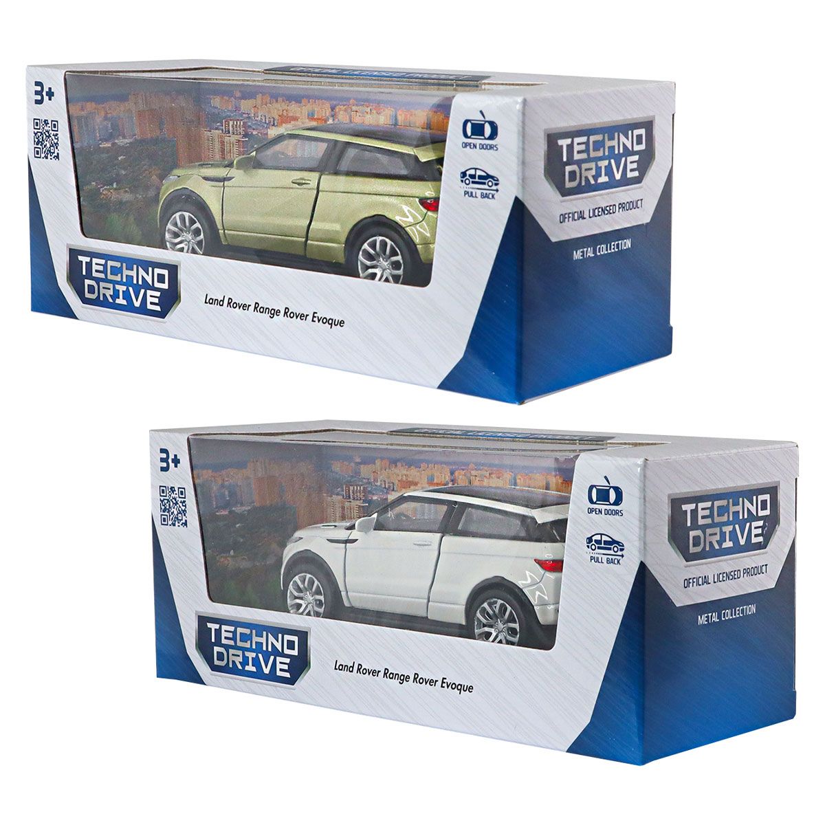 Автомодель - Land Rover Range Rover Evoque (белый, зеленый)  фото 9