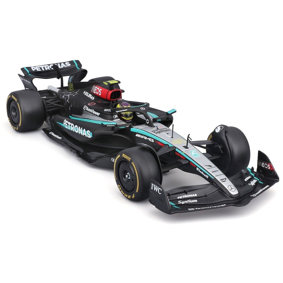Авто-конструктор – Mercedes-AMG F1 W15 Petronas (2024) (1:24)  фото 9