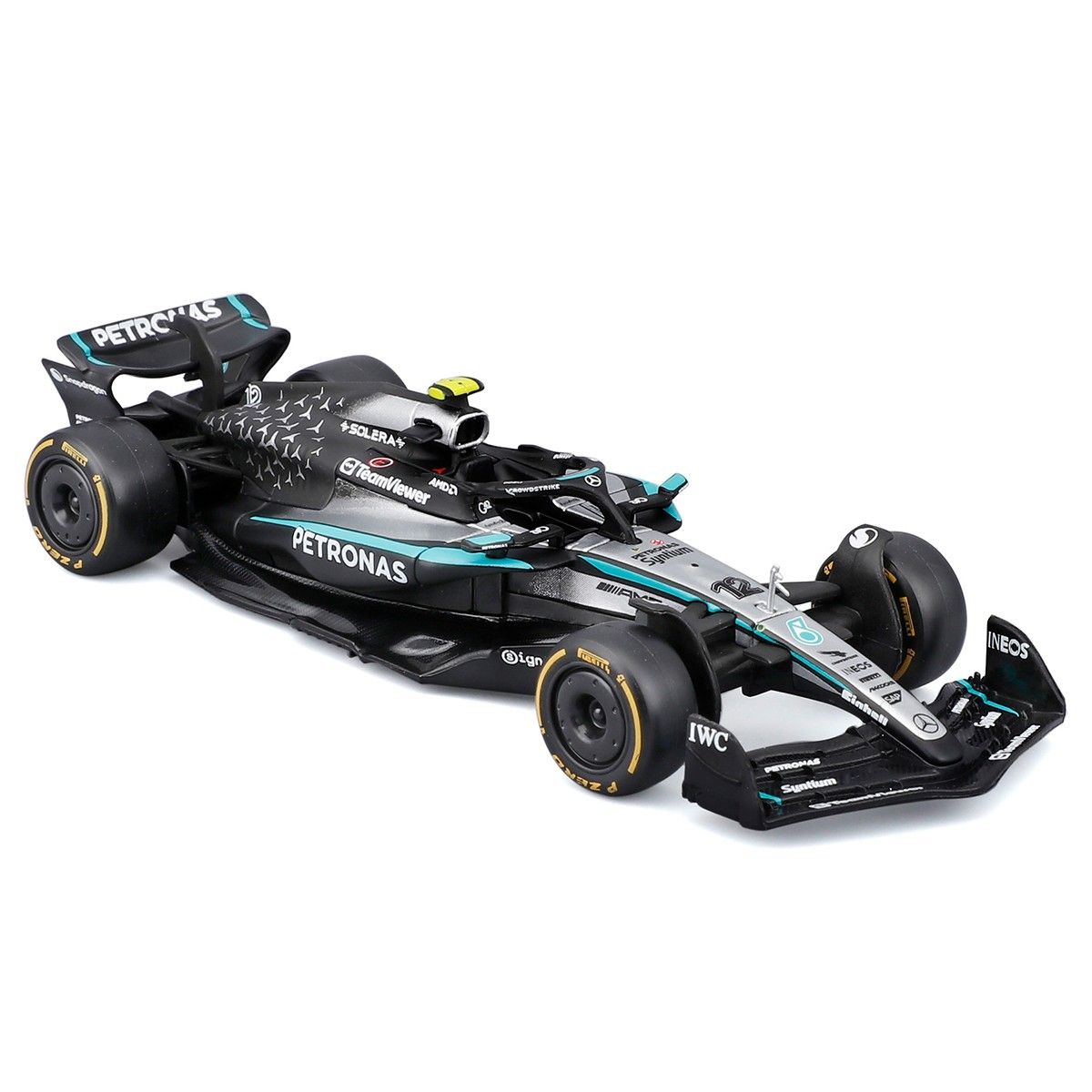 Автомодель – Mercedes-AMG F1 W16 Petronas (2025) (1:43)  фото 9