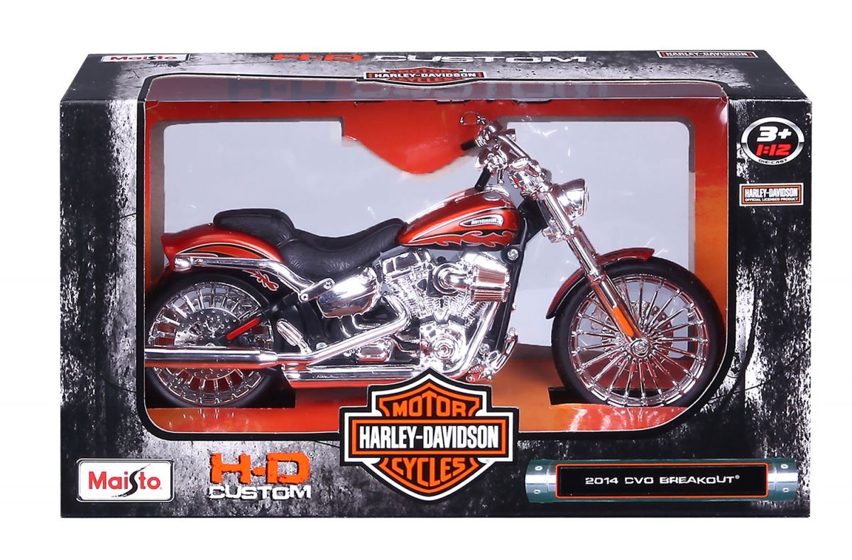 Мотоцикл іграшковий Harley-Davidson Motorcycles With Stand, масштаб 1:12, в асортименті  фото 9