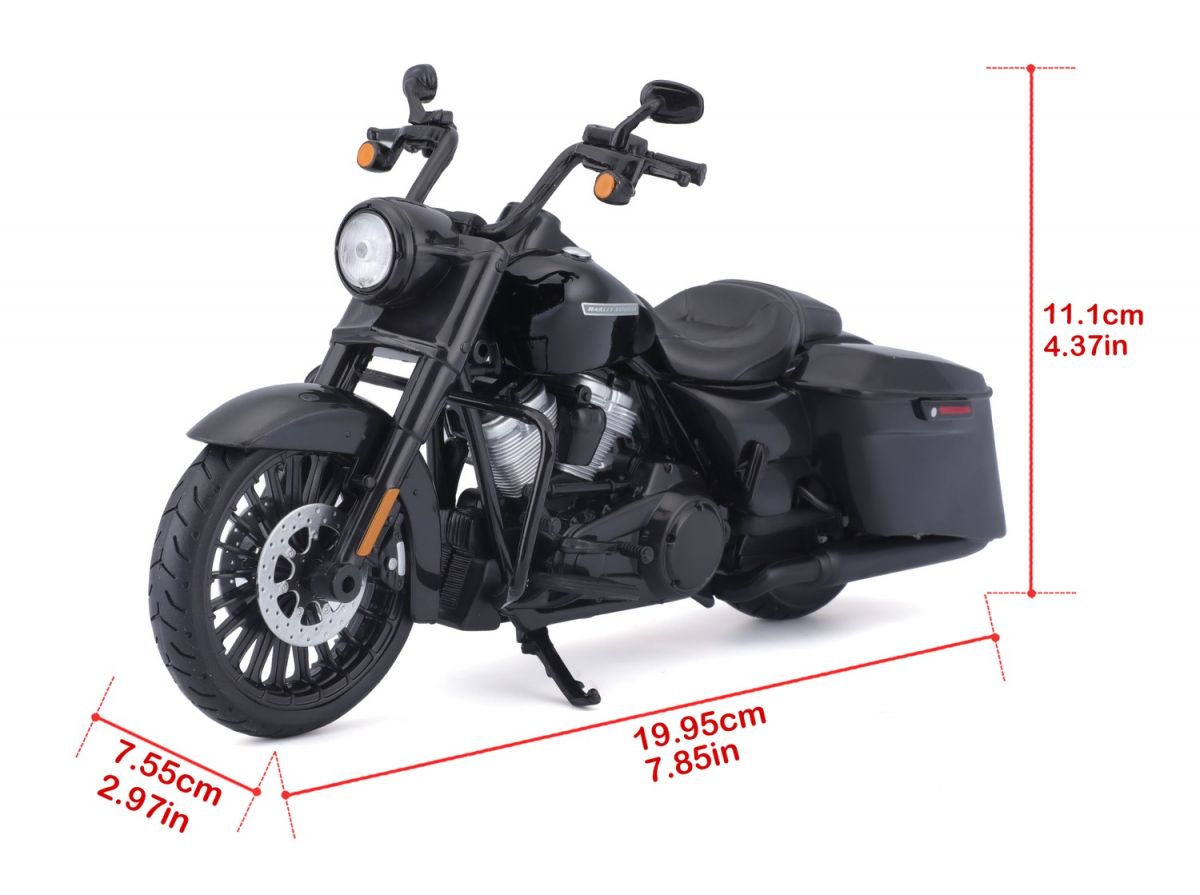 Мотоцикл іграшковий Harley-Davidson Motorcycles With Stand, масштаб 1:12, в асортименті  фото 9
