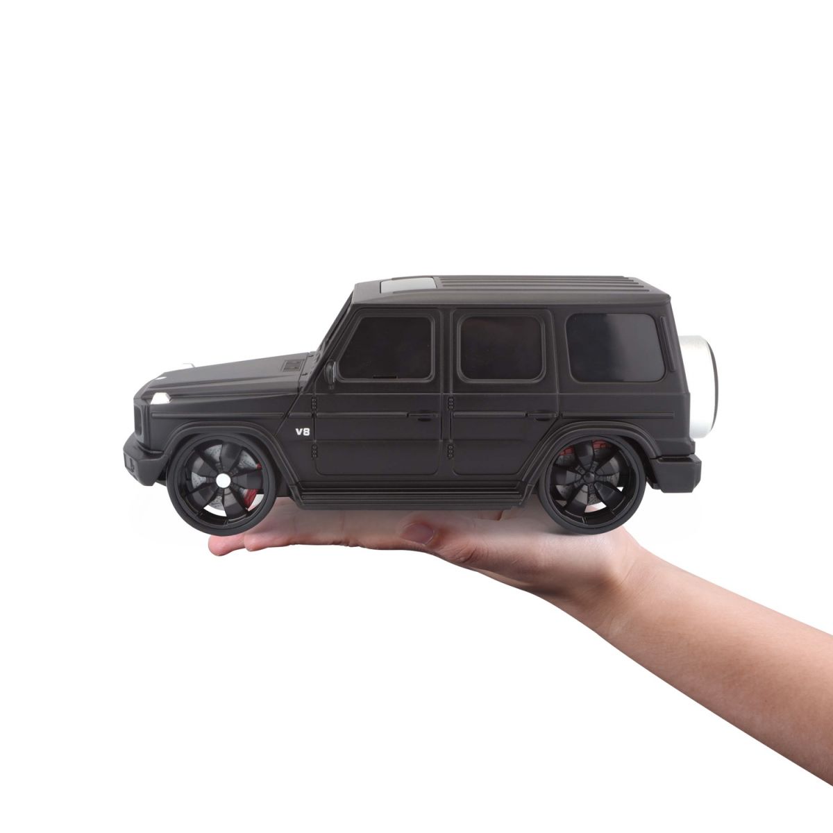 Машинка іграшкова на р/к  2018 Mercedes-Benz G-Class, масштаб 1:24 матовий чорний  фото 9