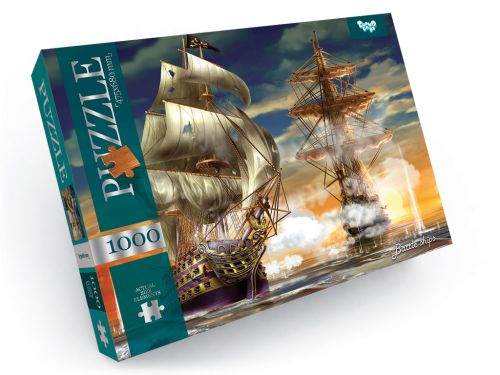 Пазли "Військові кораблі", 1000 ел  мініатюра фото 1