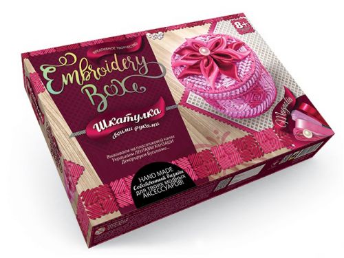 Набір для творчості "Шкатулка Embroidery Box: Magnolia" фото