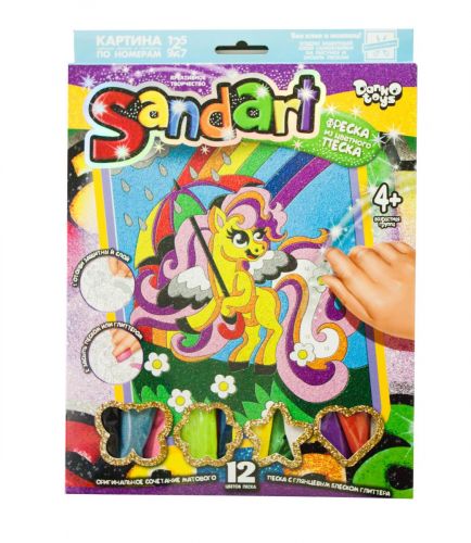 Набор для творчества "Sandart" Пони SA-01-05 фото