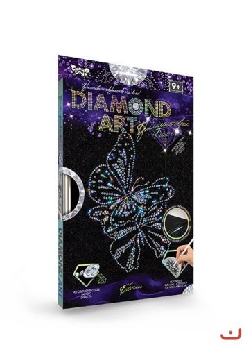 Набір для креативної творчості "DIAMOND ART", "Метелики" фото