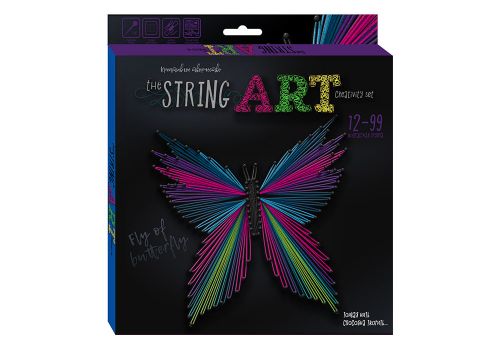Набір креативного творчості "String Art: Метелик", STRA-01-01 (рус) фото