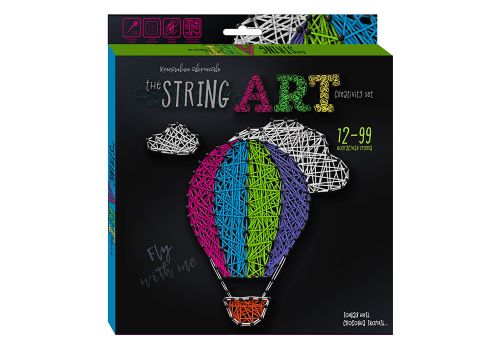Набор креативного творчества "String Art: Воздушный шар", STRA-01-06 (рус) фото