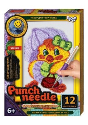 Ковровая вышивка "Punch needle: Уточка" PN-01-03 фото