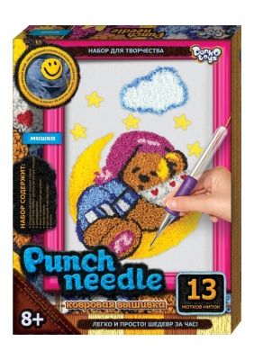 Ковровая вышивка "Punch needle: Мишка" PN-01-09 фото