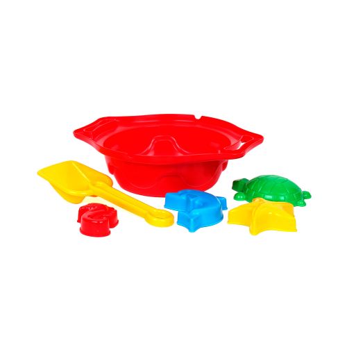 Сито з пісочним набором ТехноК (червоне) фото