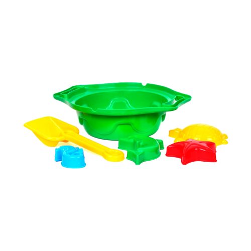 Сито з пісочним набором ТехноК (зелене) фото