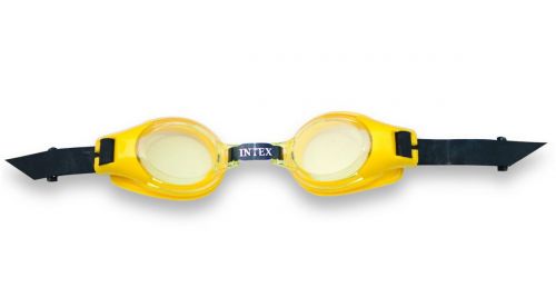 Дитячі окуляри для плавання, жовті фото