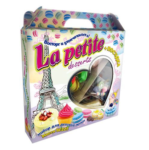 Набор для лепки "La petite desserts", 23 элемента фото