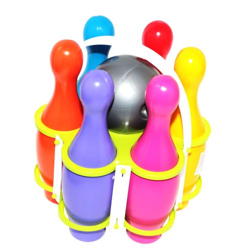 Набор для боулинга (6 кеглей и шар) фото