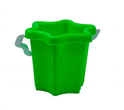 Відро велике "Квіточка" (салатовое)  мініатюра фото 1