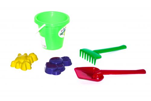 Пісочний набір "Бамсік малий" (зелений)  мініатюра фото 1