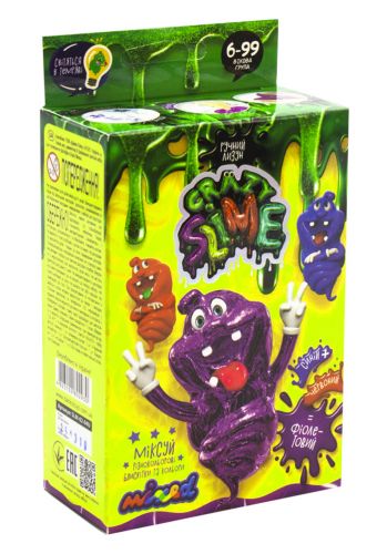Набор для опытов "Crazy Slime - Лизун своими руками" (фиолетовый) фото