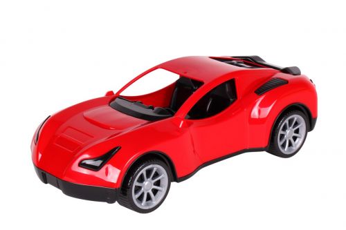 Машинка пластикова "Спорткар" (червона) фото