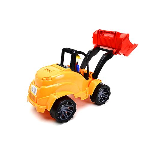 Машинка "М4 погрузчик" (оранжевая) фото