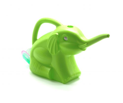 Лейка "Слонёнок" (зеленая) фото