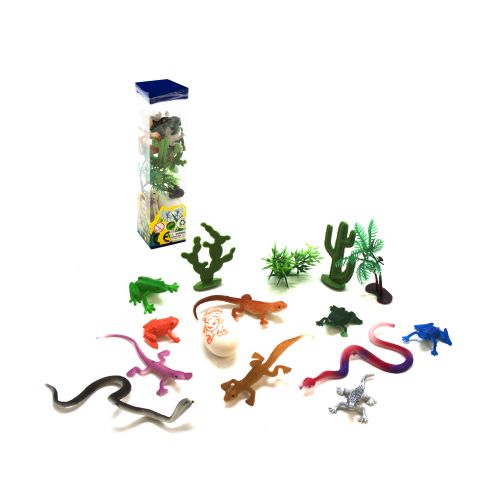 Набір фігурок "Рептилії"  мініатюра фото 1