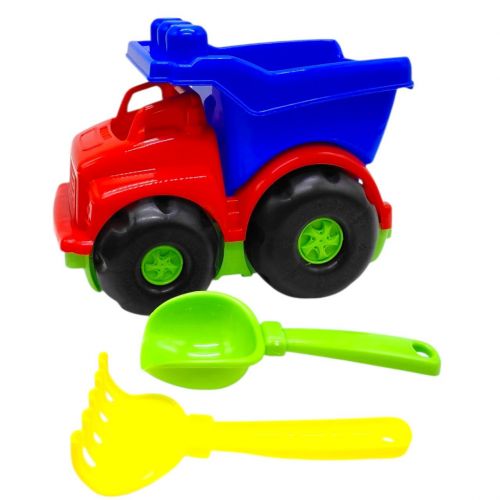 Машинка "Тотошко самоскид №1" (червона)  мініатюра фото 1