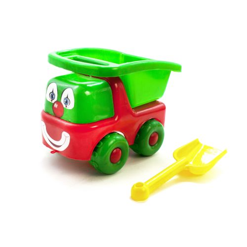 Машинка "Томи" с лопаткой (зелёная) фото