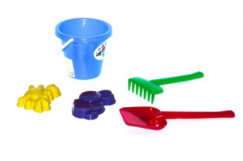 Пісочний набір "Бамсік малий" (блакитний)  мініатюра фото 1