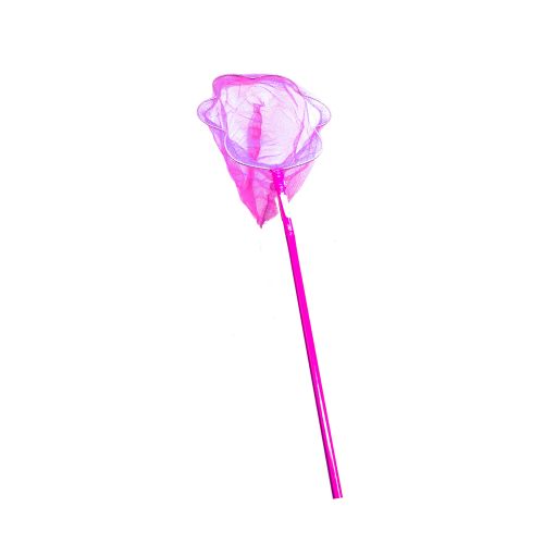 Сачок "Цветочек", 105 см (розовый) фото