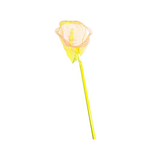Сачок "Цветочек", 105 см (желтый) фото