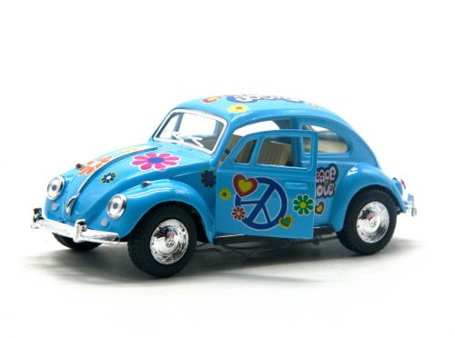 Машинка KINSMART "Volkswagen Beetle" (блакитна) фото