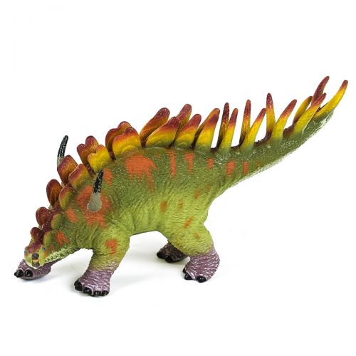 Динозавр гумовий "Стегозавр", зі звуком фото