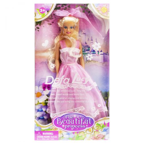 Лялька наречена "Defa Lucy" (в рожевій сукні) фото