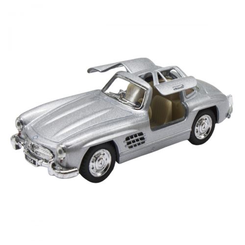 Машинка KINSMART "Mercedes-Benz 300 SL" (серебристая) фото