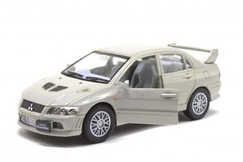 Машинка KINSMART "Mitsubishi Lancer Evolution" (сріблястий) мініатюра фото 1 Машинка KINSMART "Mitsubishi Lancer Evolution" (сріблястий) мініатюра фото 1