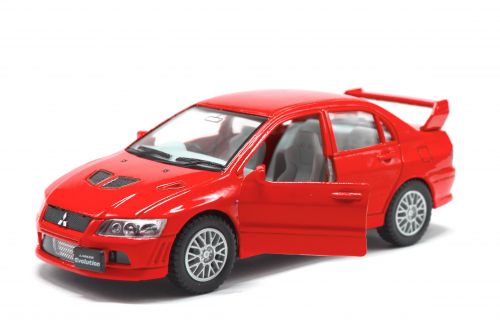 Машинка KINSMART "Mitsubishi Lancer Evolution" (червона) мініатюра фото 1 Машинка KINSMART "Mitsubishi Lancer Evolution" (червона) мініатюра фото 1