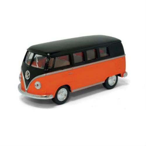Машинка KINSMART "Volkswagen T2 BUS" (оранжевая) фото