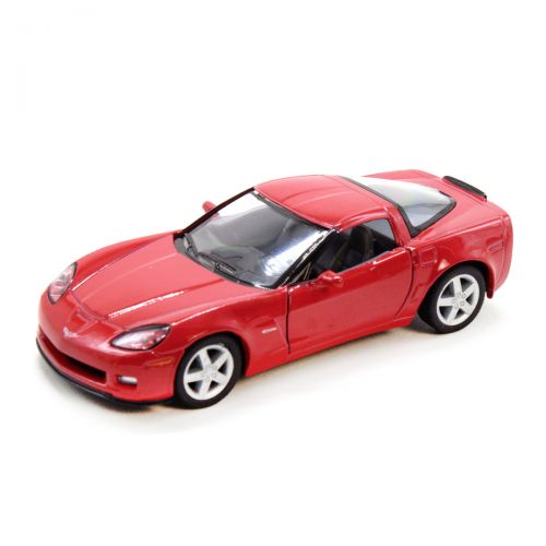 Машинка KINSMART "Chevrolet Corvette Z06 2007" (красная) фото