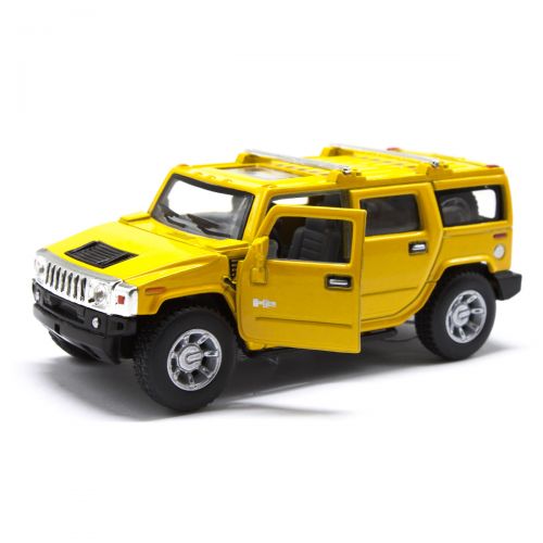 Машинка KINSMART "Hummer H2" (жовта) фото