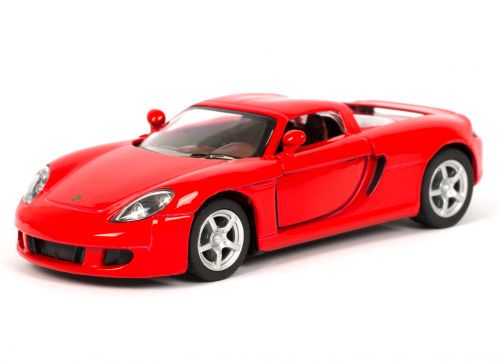 Машинка KINSMART "Porsche Carrera GT" (красная) фото