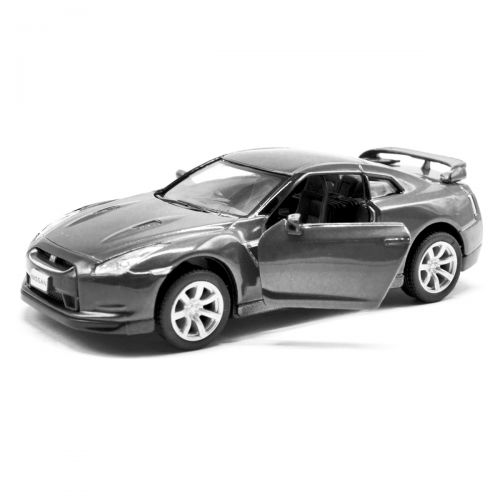 Машинка KINSMART "Nissan GT-R" (темно-сіра) мініатюра фото 1 Машинка KINSMART "Nissan GT-R" (темно-сіра) мініатюра фото 1