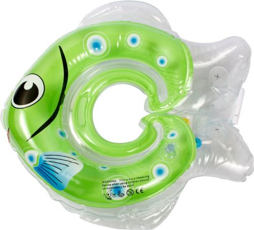 Коло для купання немовлят "Рибка" (зелений) фото