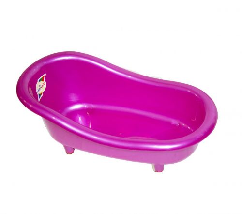 Ванночка для куклы, большая (розовая) фото